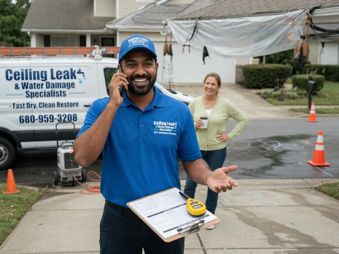 Ceiling Leak Cleanup Manti, UT FAQs